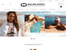 Tablet Screenshot of malibushirts.com